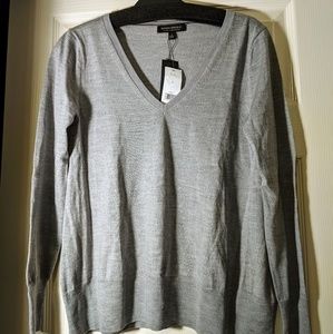 Banana Republic Gray Merino Sweater Size S